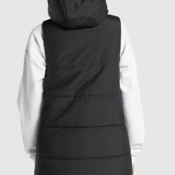 OVERSIZED LONGLINE GILET VEST - Picture 3 of 4